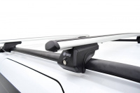 Комплект поперечин Turtle Rise 138 см серебристого цвета от магазина ФаркопРос